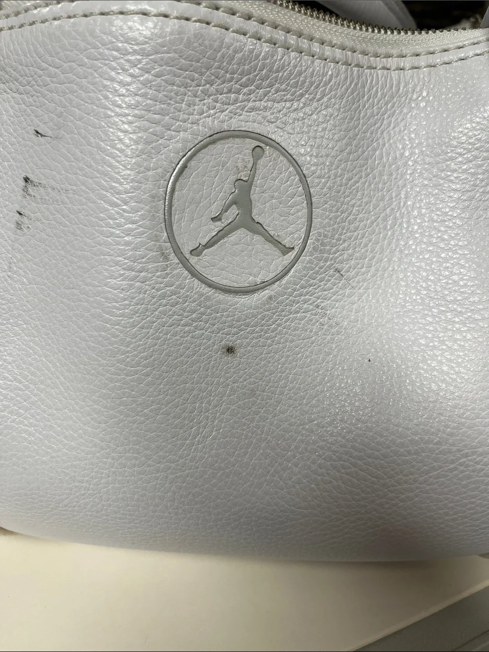 Cole Haan Jordan leather duffel bag